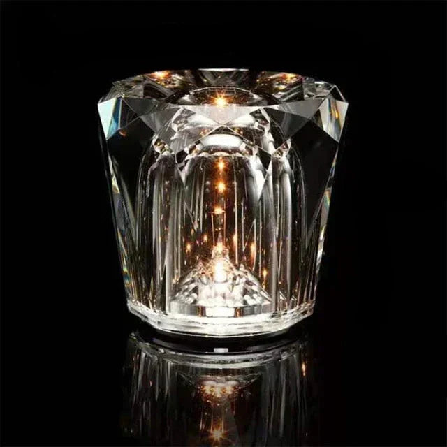 ChicGlow - Luxe Kristal en IJzeren Hanglamp voor Restaurants
