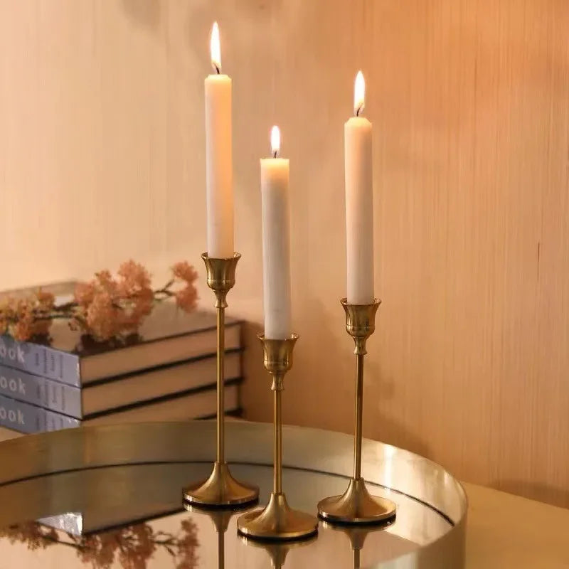 Dreamy Lights - Luxe Gouden Kaarsenhouders voor Elke Gelegenheid