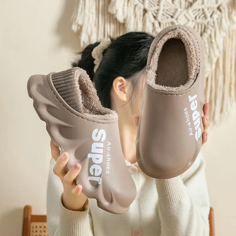 CozySol Slippers - Stijlvolle Katoenen Slippers voor Ultiem Wintercomfort