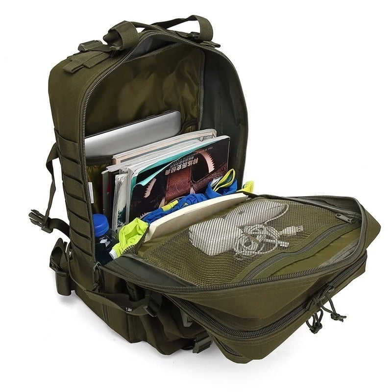 TrailMaster Backpack – Waterdichte Tactische Rugzak voor Outdoor