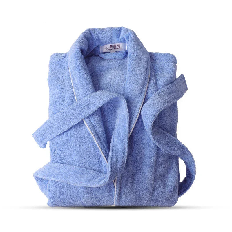 LuxeLounge Badjas - Elegante Comfortabele Katoenen Badjas