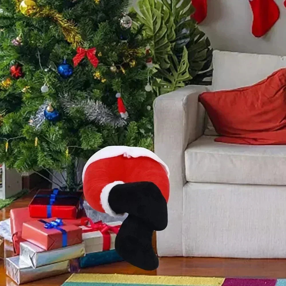 SantaLegs - Magische Pluche Decoratie voor Kerst