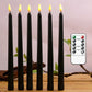 Nightfall LED Kaarsen - Mystieke Zwarte LED Kaarsen voor Halloween