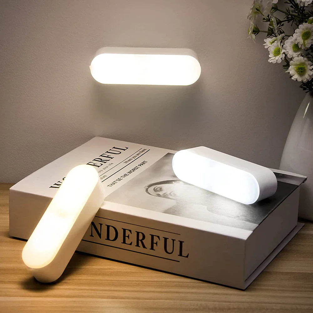 Brighté - Draadloze Oplaadbare Bewegingssensor Wandlamp