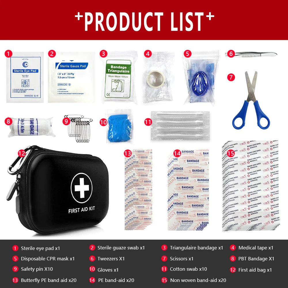 SafeKit Pro - Complete 91-delige EHBO Set