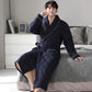 CozyLayer Robe - Luxe 3-Lagen Winterbadjas voor Stijl en Comfort