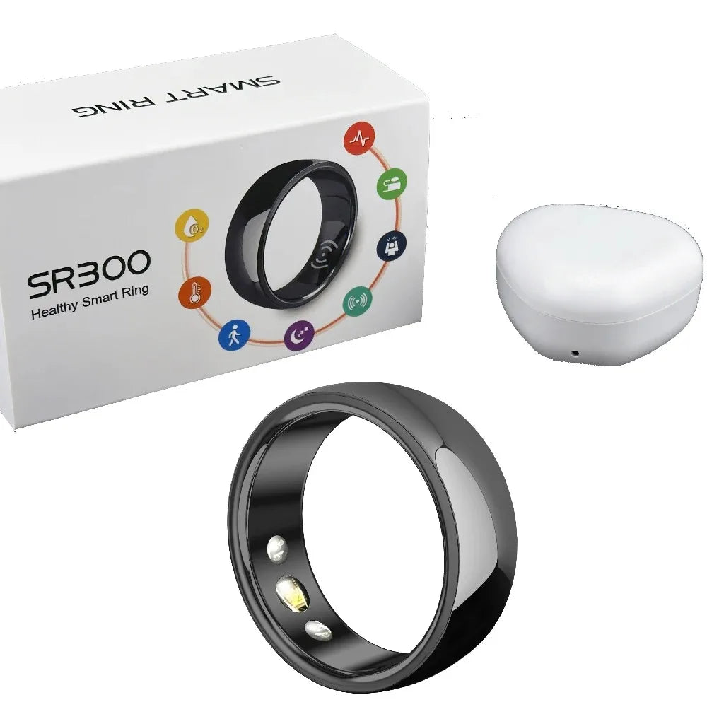VitalityRing - Stijlvolle Slimme Gezondheidsmonitor Ring
