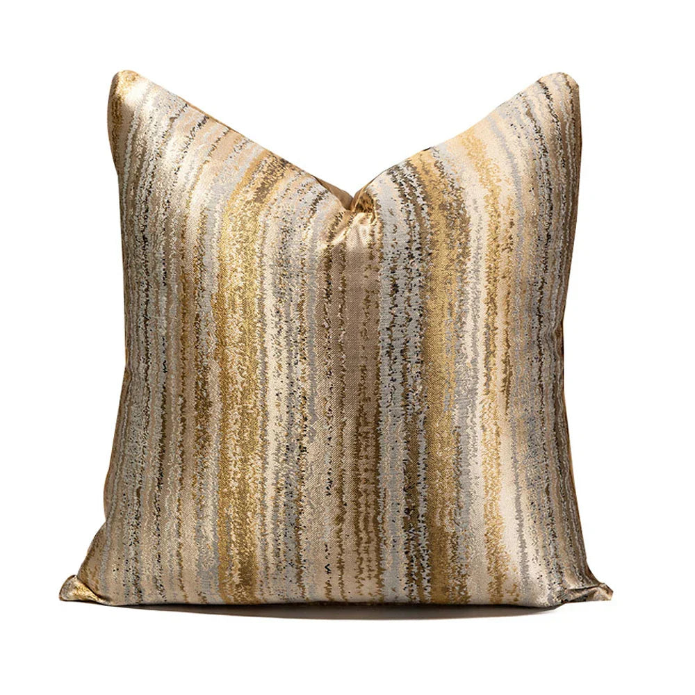LuminaRest Kussenhoes - Luxueuze Kussenhoes met Abstract Design voor Moderne Interieurs
