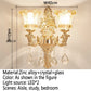 CrystalElegance - Stijlvolle Kristallen Wandlamp voor Huisdecoratie