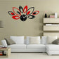 DecoTime Clock - Stijlvolle 3D Acryl Muurklok