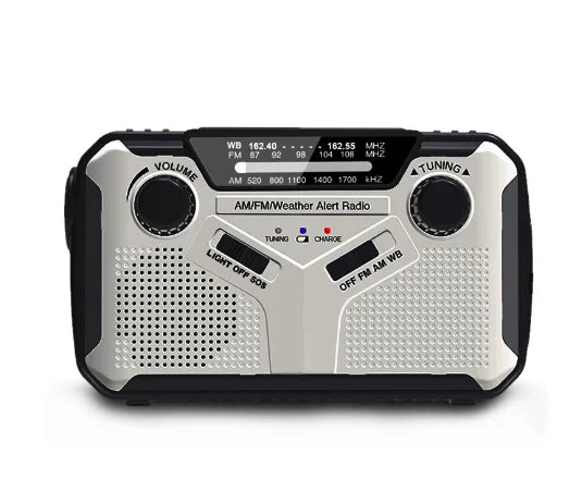 SafeSignal - Draagbare Noodradio met Oplaadfunctie