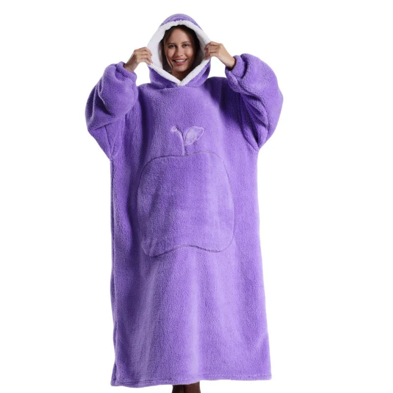 SnuggleHood - Luxe Oversized Fleece Hoodie voor Ultiem Comfort