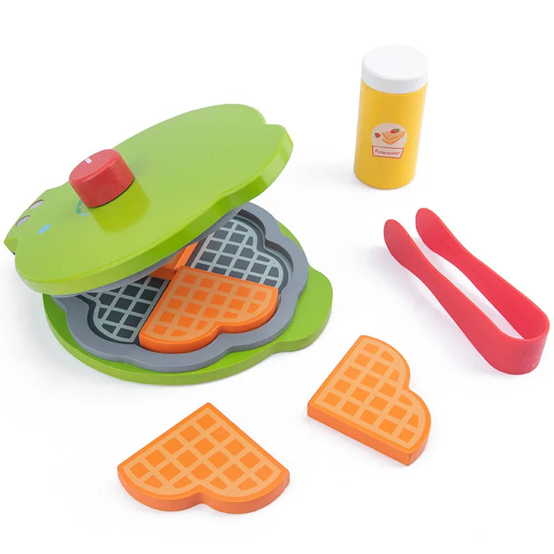 WoodPlay Set – Realistisch Houten Keukenspeelgoed