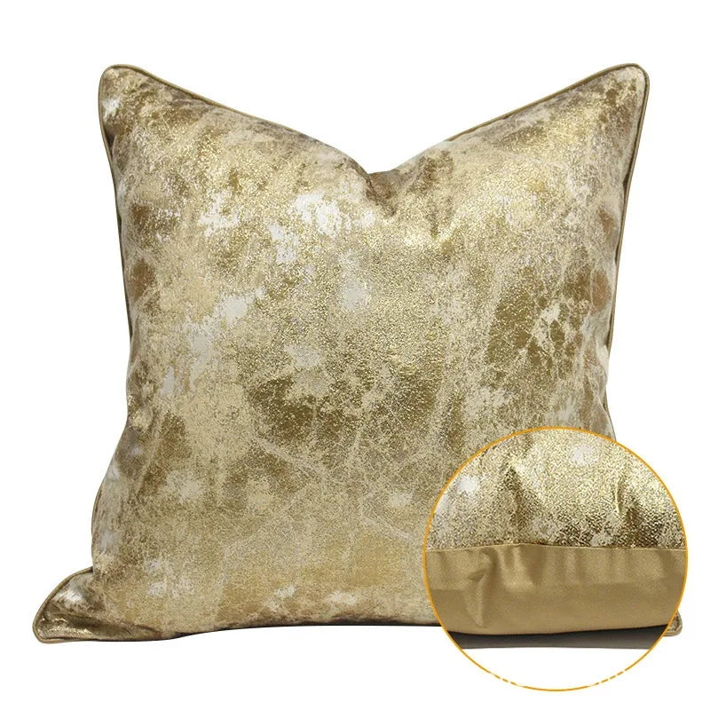 LuminaRest Kussenhoes - Luxueuze Kussenhoes met Abstract Design voor Moderne Interieurs