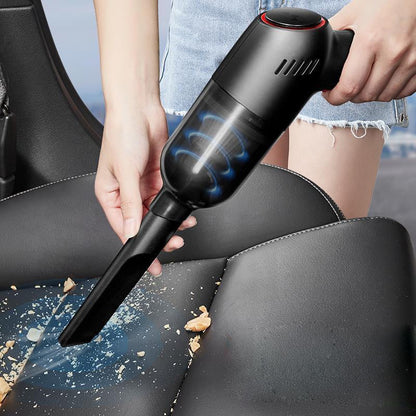 PowerVac – Draagbare Auto Stofzuiger met Stil Geluid