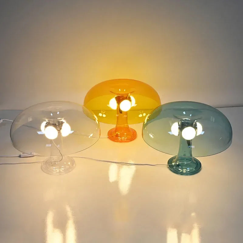 MushroomLight - Scandinavische Tafellamp met Elegante Verlichting