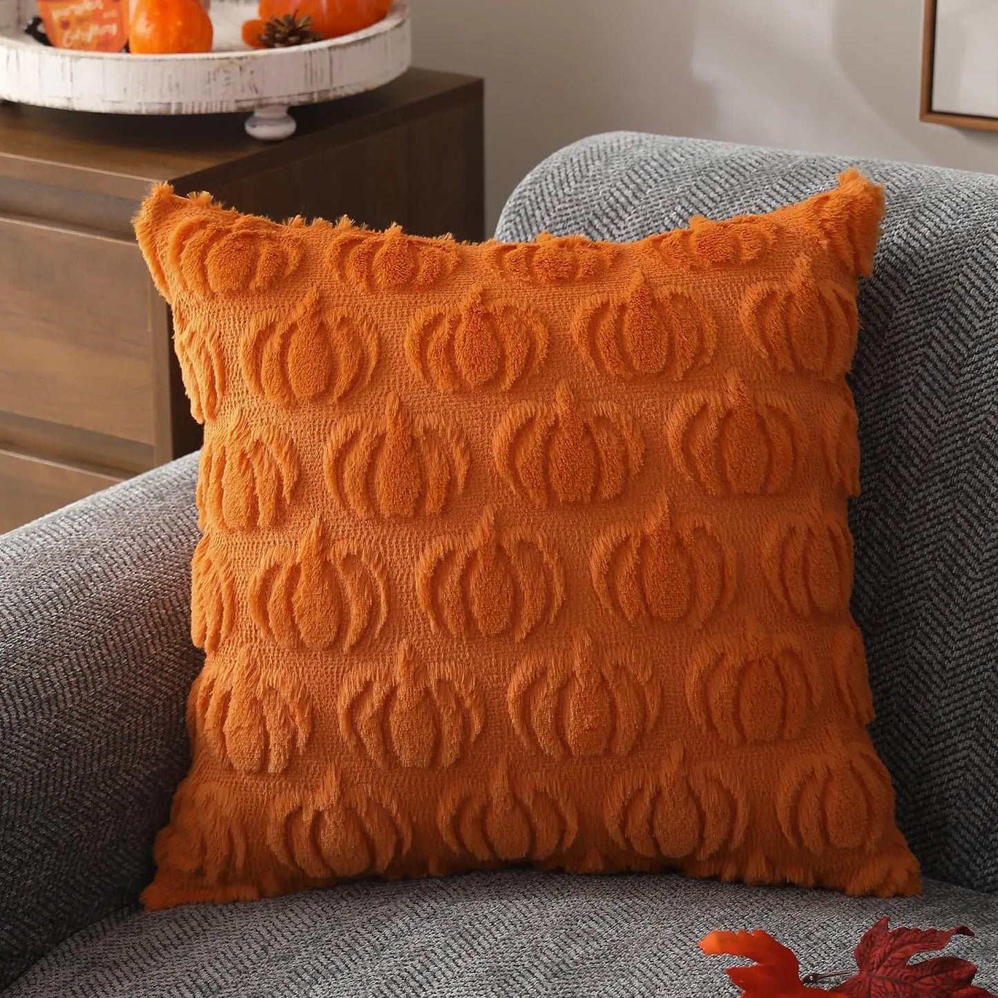 Céleste Kussenhoes - Luxe Herfst Kussenhoes van Faux Bont – Warmte & Stijl
