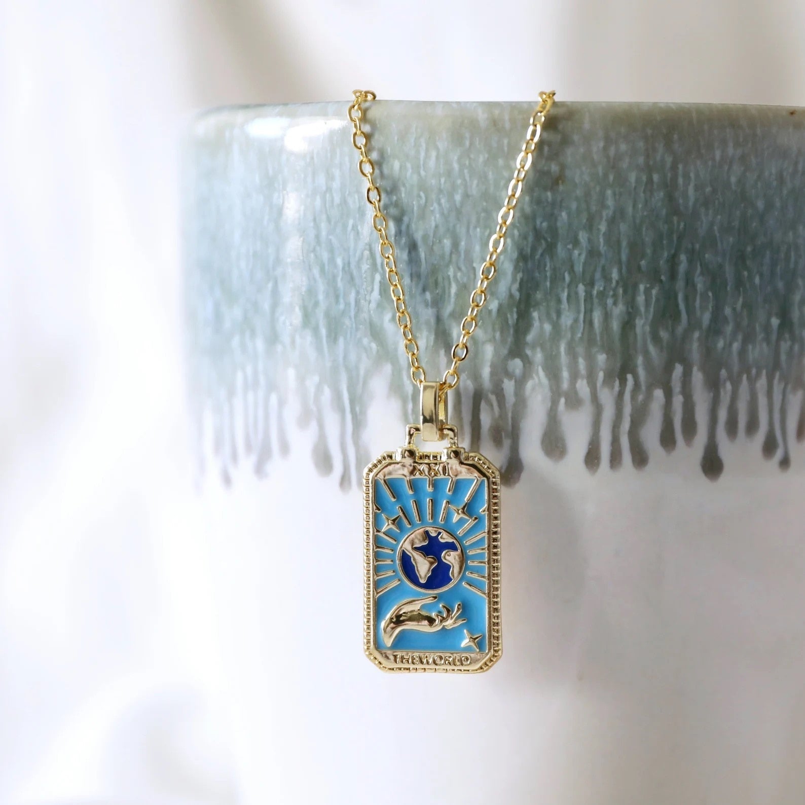 Enchanting Tarot Card Necklace | Discover the Meaning Behind Each Charm