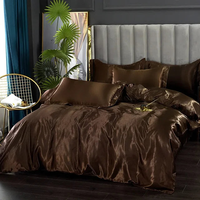 SatinDream Bedset - Luxe Satin Beddengoed voor Droomachtige Nachten