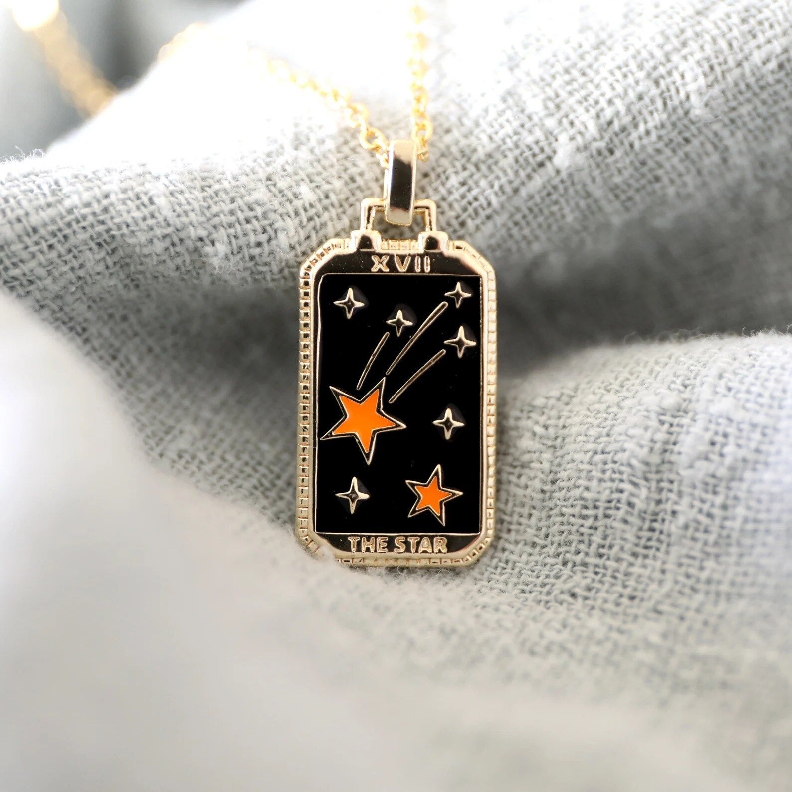 Enchanting Tarot Card Necklace | Discover the Meaning Behind Each Charm