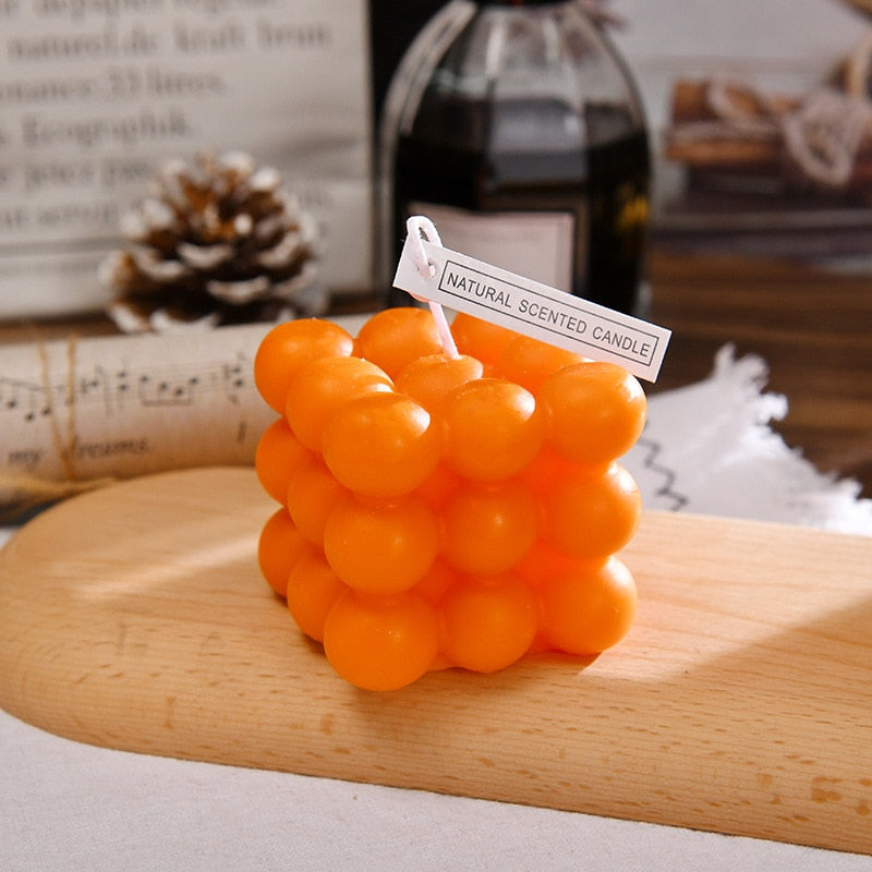 BubbleGlow Candle - Trendy Kaars voor Jouw Interieur