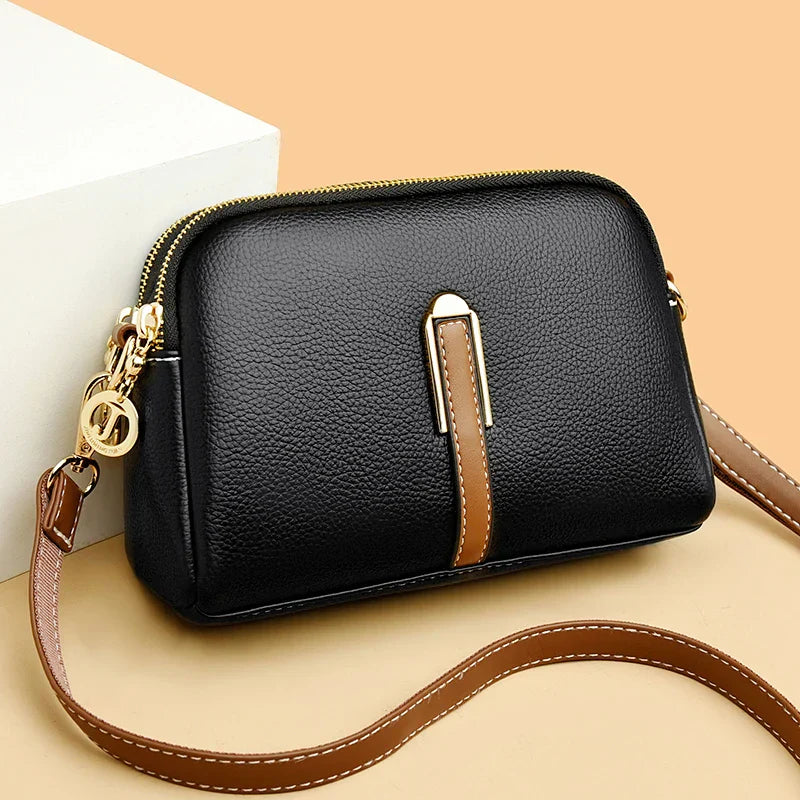 EleganceBag - Luxe Handtas met Praktische Functionaliteit