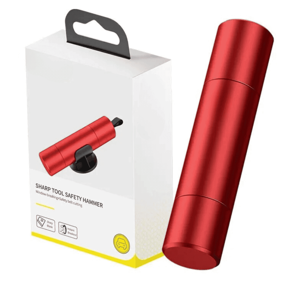 RescueBlade – Compacte Veiligheidshamer voor Noodsituaties