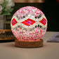 BohoCharm - Moderne USB Tafellamp met Hout en Glas