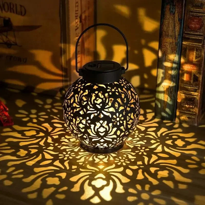 Orion Solar Lantern - Sfeervolle LED Zonne-energie Tuinlantaarn
