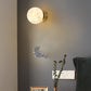 LunarGlow Wall Lamp - Maanvormige Astronaut Verlichting