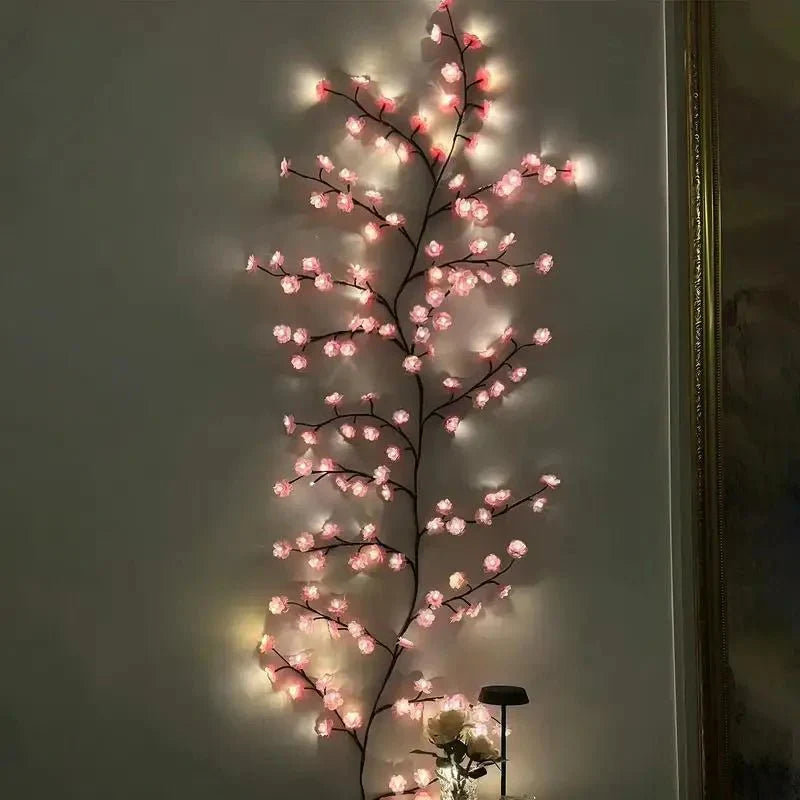 PetalGlow - Betoverende Sakura LED Lichtslinger