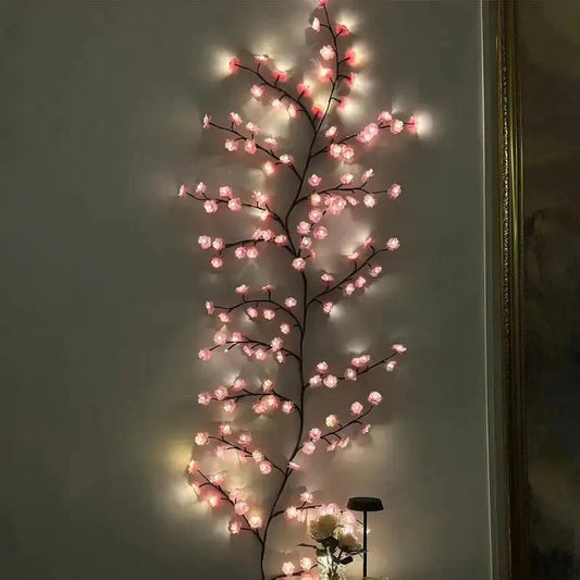 PetalGlow - Betoverende Sakura LED Lichtslinger