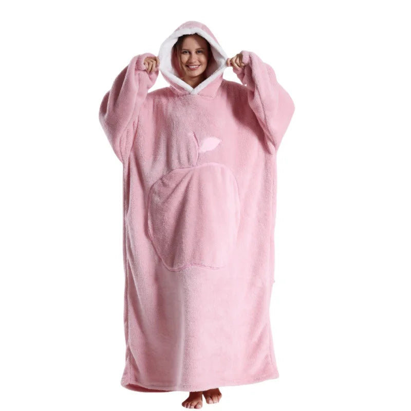 SnuggleHood - Luxe Oversized Fleece Hoodie voor Ultiem Comfort