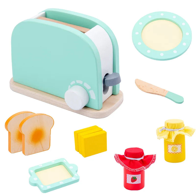 WoodPlay Set – Realistisch Houten Keukenspeelgoed