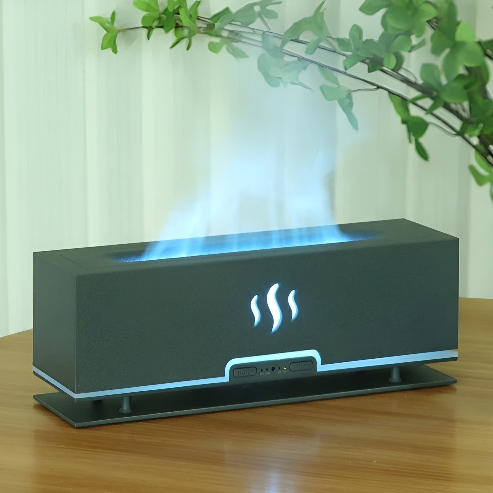 GlowFlame - Stijlvolle Aroma Luchtbevochtiger voor Thuis