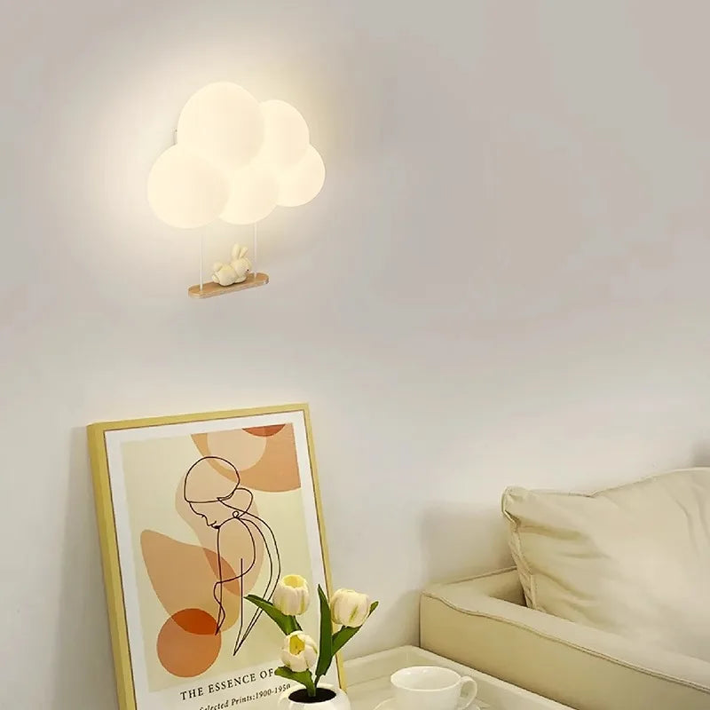 CloudLight – Moderne LED Wandlamp voor Kinderen