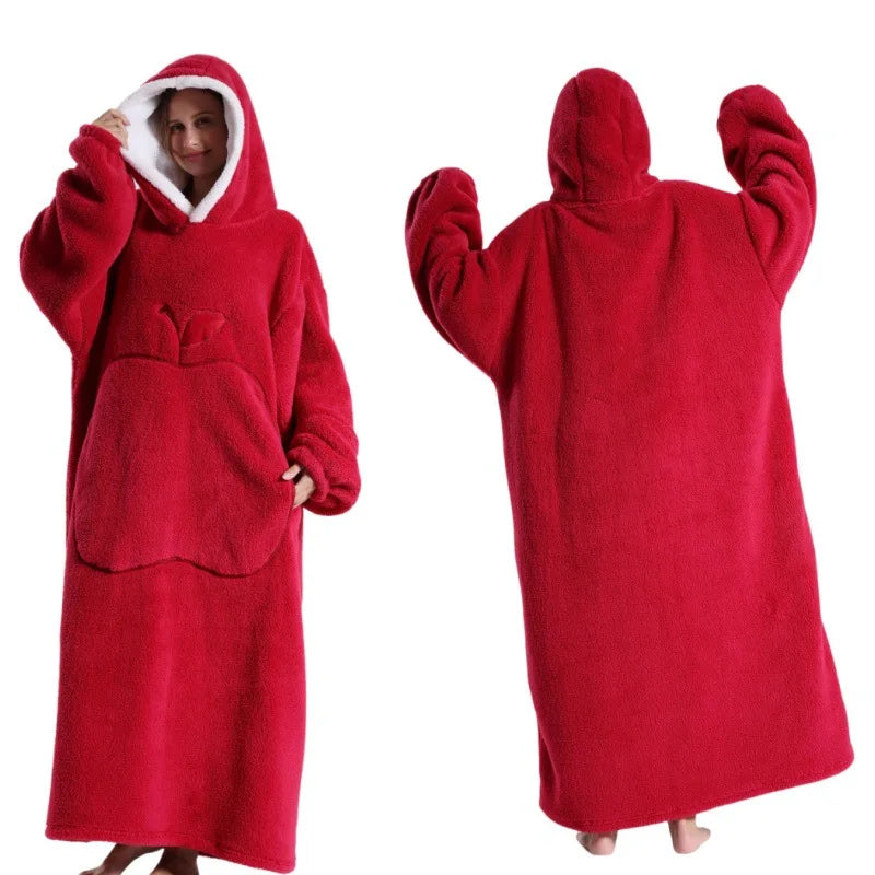 SnuggleHood - Luxe Oversized Fleece Hoodie voor Ultiem Comfort