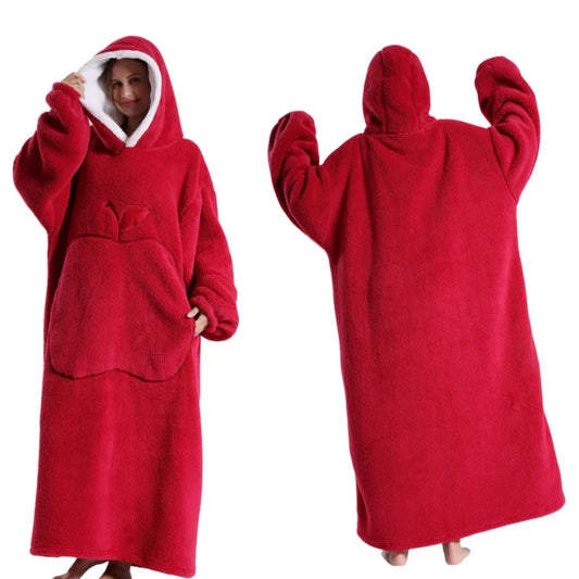 SnuggleHood - Luxe Oversized Fleece Hoodie voor Ultiem Comfort