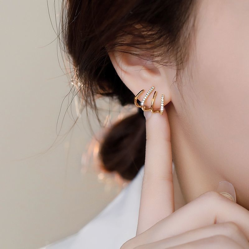 Versatile Claw Earrings Set | 4 Stunning Styles in 1