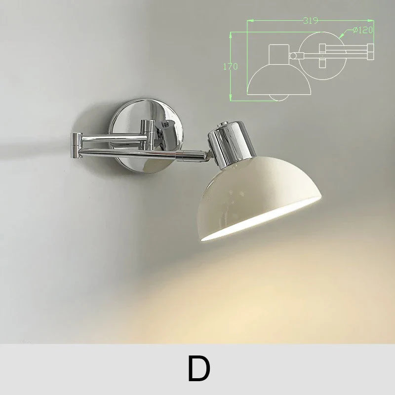 TelescopicLamp – Verstelbare Retro Bedlamp met Leesfunctie