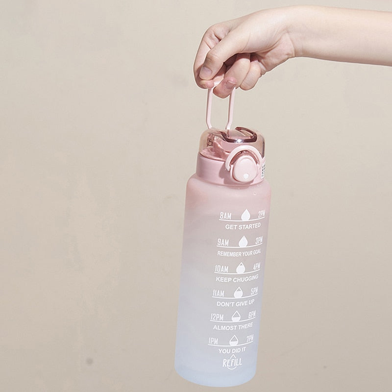 GoalHydrate Bottle - Motivatie Waterfles voor Dagelijks Gebruik