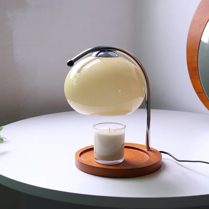 CandleAura - Elegante Retro Aroma Lamp voor Stijlvolle Ruimtes