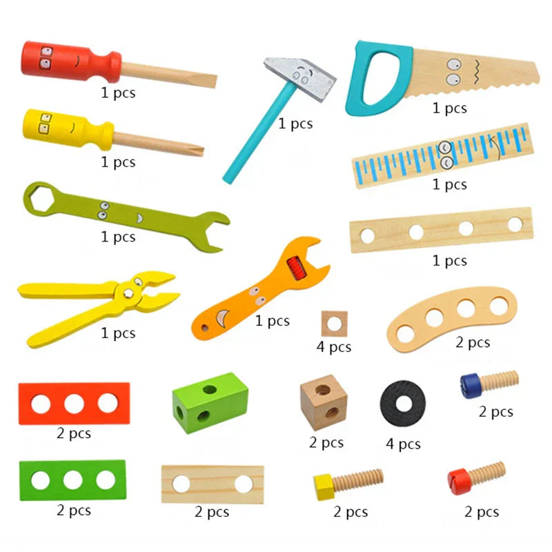 BuilderCraft Set – Creatieve Montessori Bouwset voor Kinderen