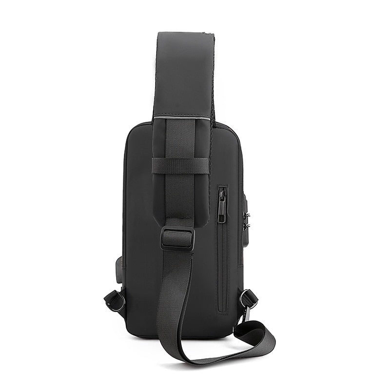 Julian ShoulderBag - Stijlvolle Schoudertas met Oplaadfunctie