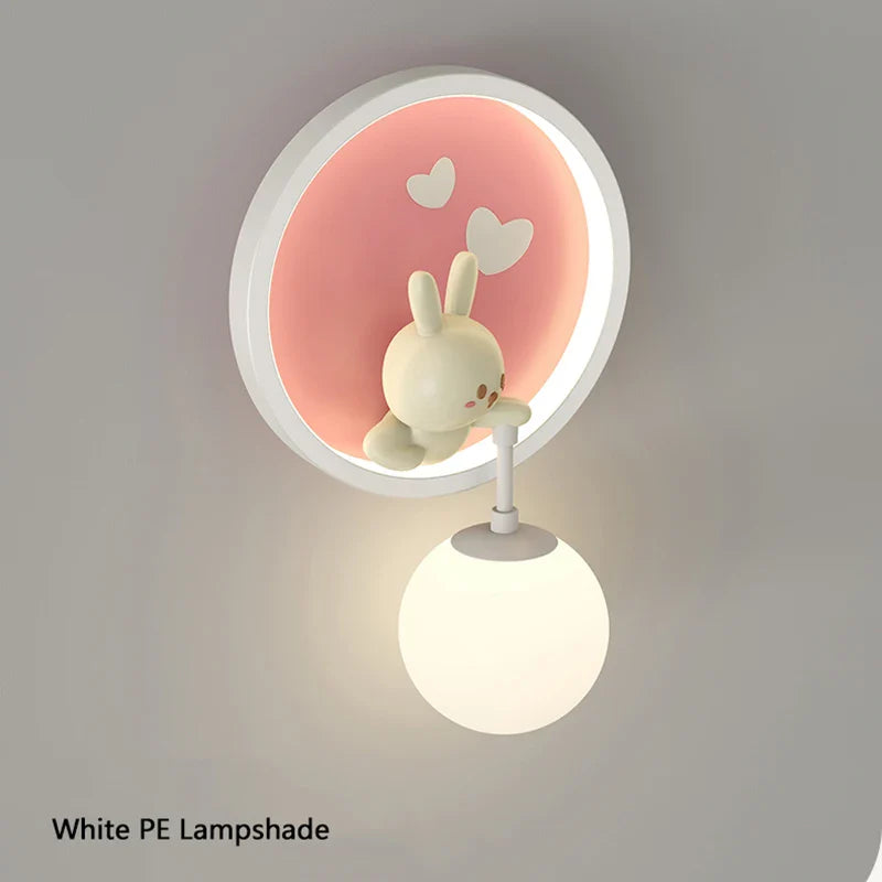 RomanticWall Light – Speelse Dieren Wandlamp voor Kinderen