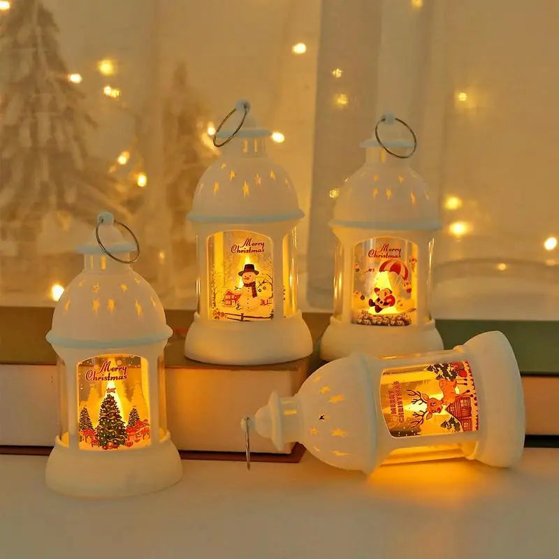 Magische ChristmasHome Kerstlanterns - De Charmante LED-Kerstman Lantaarns