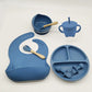 TinyBites – Stijlvolle Silicone Eetset voor Baby’s