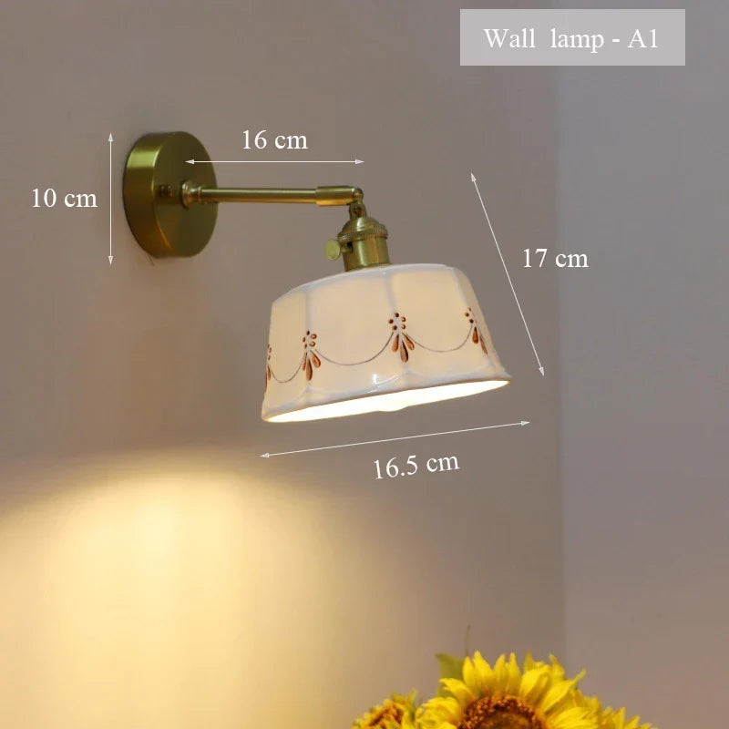 ZenGlow Light - Retro Japanse Wandlamp met Schakelaar
