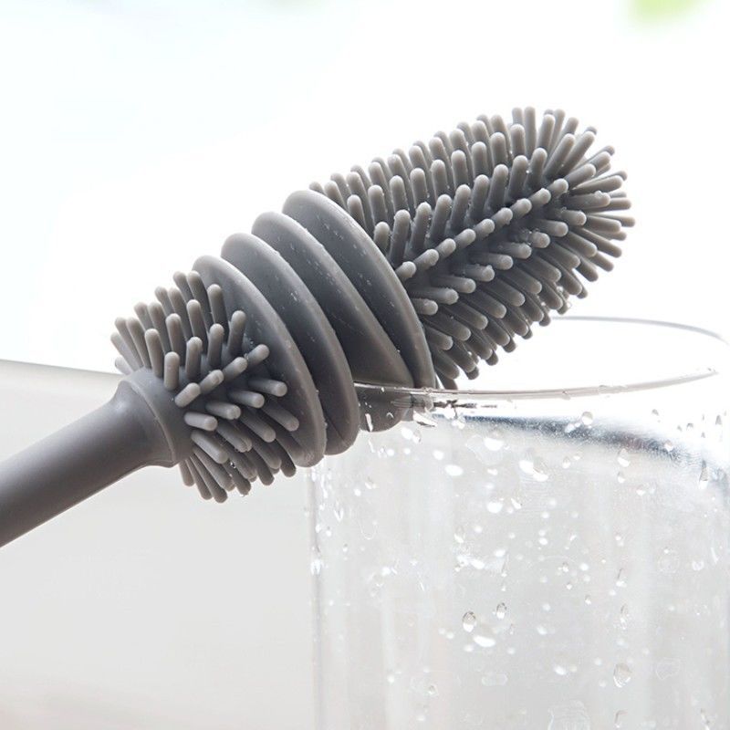 BrushMaster – Siliconen Afwasborstel voor Flessen en Glazen