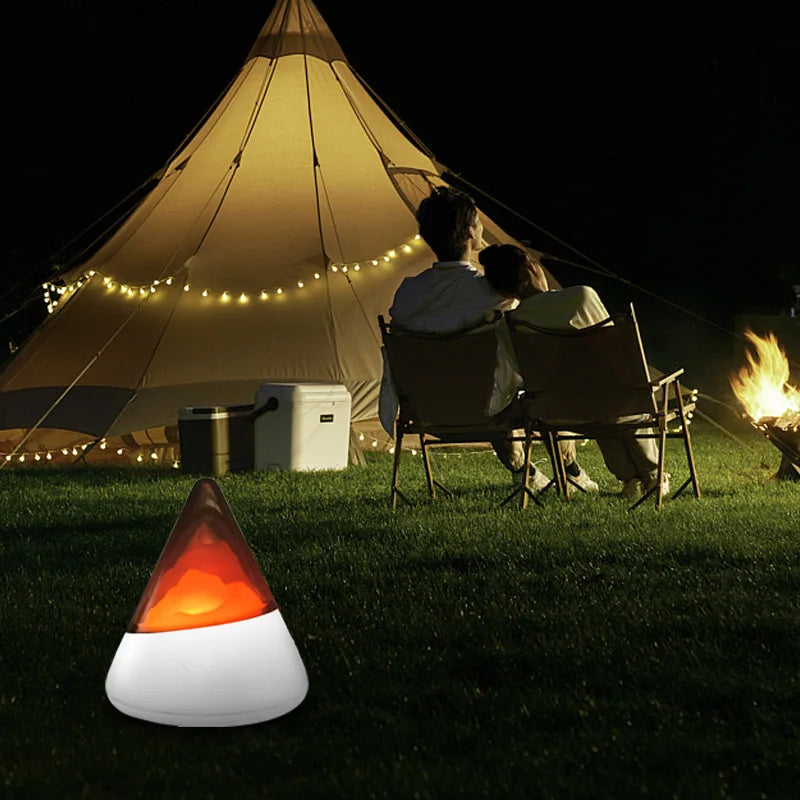 IceGlow - Draadloos LED Nachtlamp in IJsberg Design